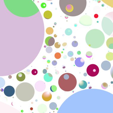 Daire saydam arka plan - eğilim seamless modeli.