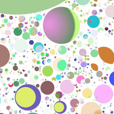 Daire saydam arka plan - eğilim seamless modeli.