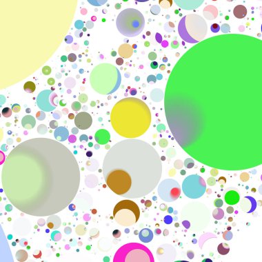 Daire saydam arka plan - eğilim seamless modeli.