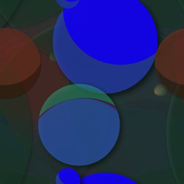 Daire saydam arka plan - eğilim seamless modeli.