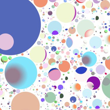 Daire saydam arka plan - eğilim seamless modeli.