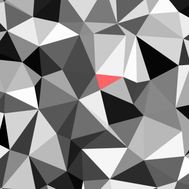 Üçgen poligonal arka plan - eğilim desen.