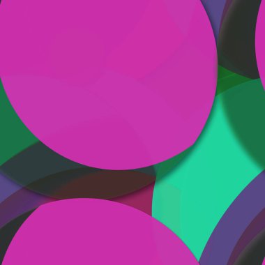 Daire saydam arka plan - eğilim seamless modeli.