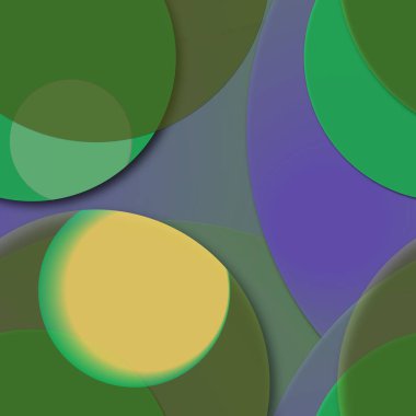 Daire saydam arka plan - eğilim seamless modeli.