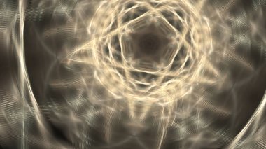 Fantezi kaotik renkli fraktal desen. Soyut Fraktal şekiller. 3D render resimde arka plan veya duvar kağıdı.