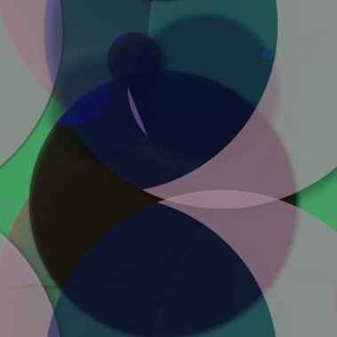 Daire saydam arka plan - eğilim seamless modeli.