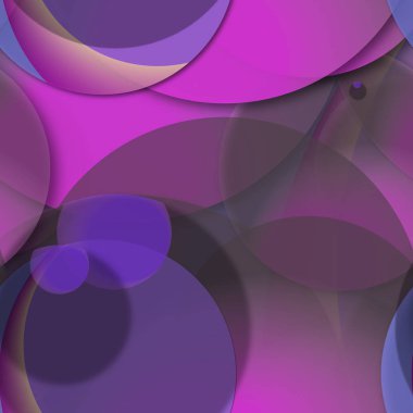 Daire saydam arka plan - eğilim seamless modeli.