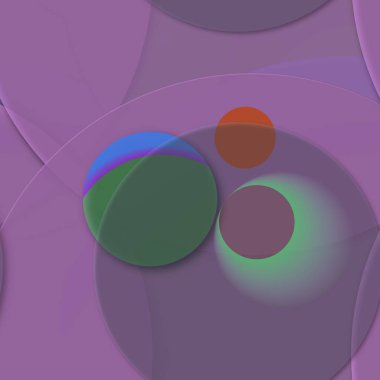 Daire saydam arka plan - eğilim seamless modeli.