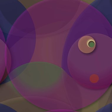 Daire saydam arka plan - eğilim seamless modeli.