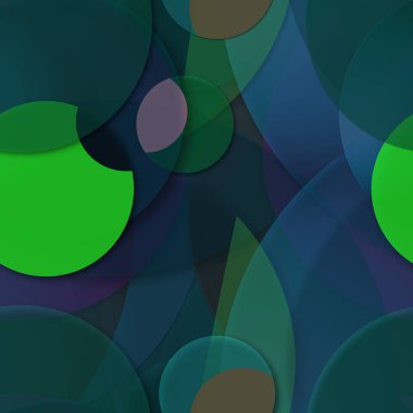 Daire saydam arka plan - eğilim seamless modeli.