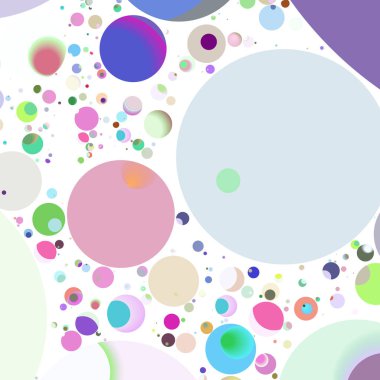 Daire saydam arka plan - eğilim seamless modeli.