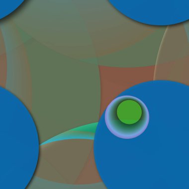 Daire saydam arka plan - eğilim seamless modeli.