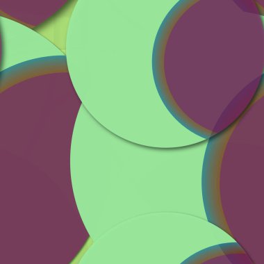 Daire saydam arka plan - eğilim seamless modeli.