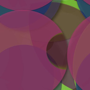 Daire saydam arka plan - eğilim seamless modeli.