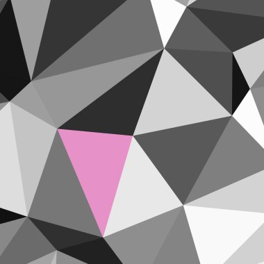 Üçgen poligonal arka plan - eğilim desen.