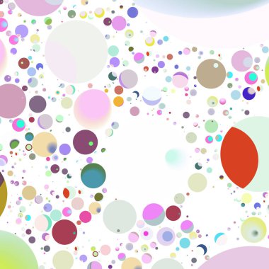 Daire saydam arka plan - eğilim seamless modeli.