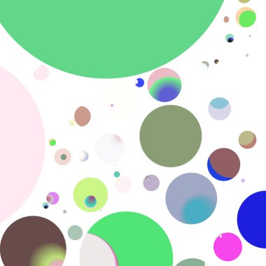 Daire saydam arka plan - eğilim seamless modeli.