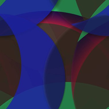 Daire saydam arka plan - eğilim seamless modeli.