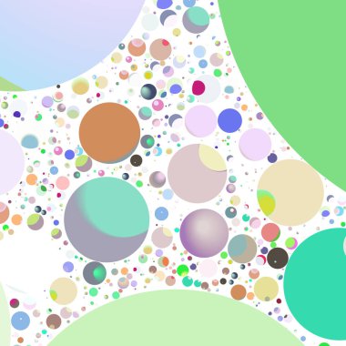 Daire saydam arka plan - eğilim seamless modeli.