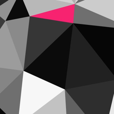 Üçgen poligonal arka plan - eğilim desen.