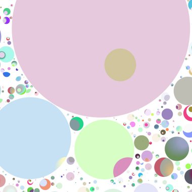 Daire saydam arka plan - eğilim seamless modeli.