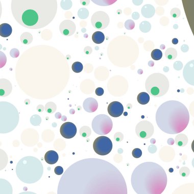 Daire saydam arka plan - eğilim seamless modeli.