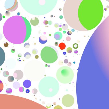 Daire saydam arka plan - eğilim seamless modeli.