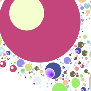 Daire saydam arka plan - eğilim seamless modeli.