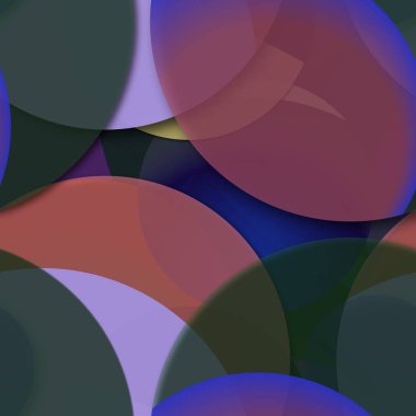 Daire saydam arka plan - eğilim seamless modeli.