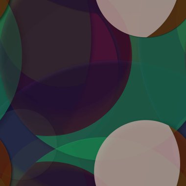 Daire saydam arka plan - eğilim seamless modeli.