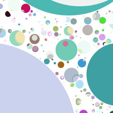 Daire saydam arka plan - eğilim seamless modeli.