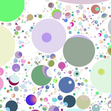 Daire saydam arka plan - eğilim seamless modeli.