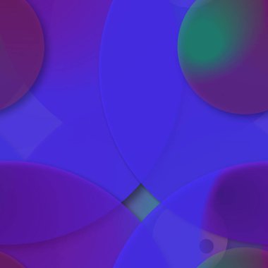 Daire saydam arka plan - eğilim seamless modeli.