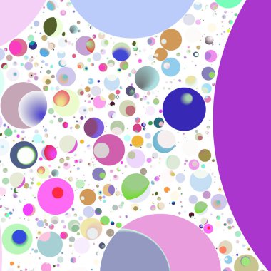 Daire saydam arka plan - eğilim seamless modeli.