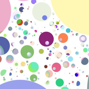 Daire saydam arka plan - eğilim seamless modeli.