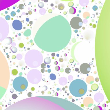 Daire saydam arka plan - eğilim seamless modeli.