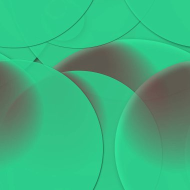 Daire saydam arka plan - eğilim seamless modeli.