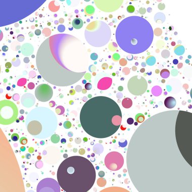 Daire saydam arka plan - eğilim seamless modeli.