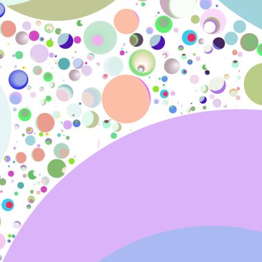 Daire saydam arka plan - eğilim seamless modeli.