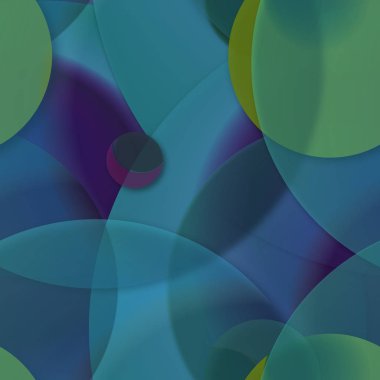 Daire saydam arka plan - eğilim seamless modeli.