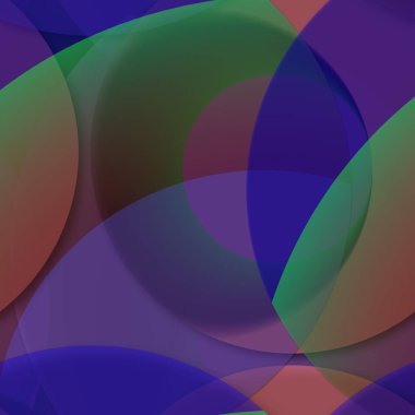 Daire saydam arka plan - eğilim seamless modeli.