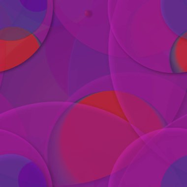 Daire saydam arka plan - eğilim seamless modeli.