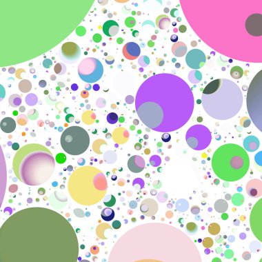 Daire saydam arka plan - eğilim seamless modeli.