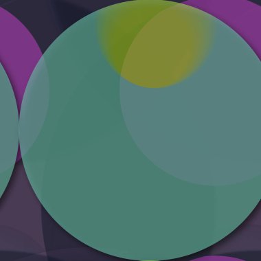 Daire saydam arka plan - eğilim seamless modeli.