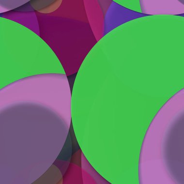 Daire saydam arka plan - eğilim seamless modeli.