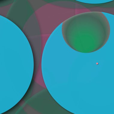 Daire saydam arka plan - eğilim seamless modeli.