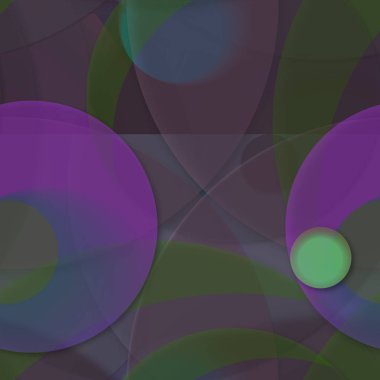 Daire saydam arka plan - eğilim seamless modeli.