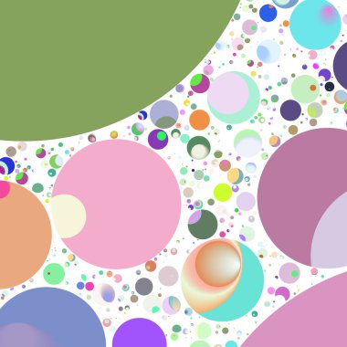 Daire saydam arka plan - eğilim seamless modeli.