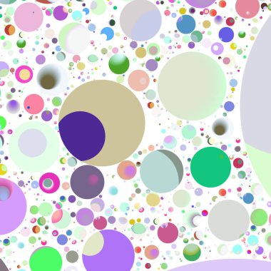 Daire saydam arka plan - eğilim seamless modeli.