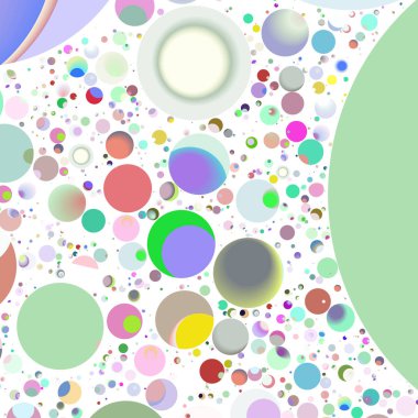 Daire saydam arka plan - eğilim seamless modeli.